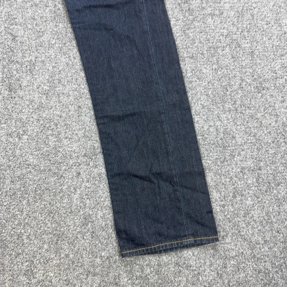 True Religion Section Skinny Flap SN Jeans Mens 34x34 Blue Rinse Denim Pants